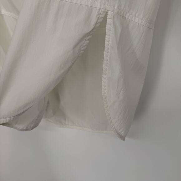 Ronen Chen Classic Button-Down Shirt Women's Size 0 White Clean Girl Minimalist - Picture 5 of 6
